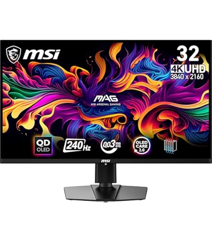 MSI mag 274URFW - Monitor para Juegos 4K de 27 Pulgadas, 3840 x